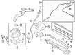 Toyota Crown Wiper Blade Diagram - 85222-30610