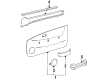 1994 Toyota Tercel Weather Strip Diagram - 68172-16110