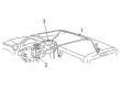 Toyota 4Runner Antenna Diagram - 86300-35150