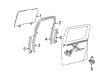 2010 Toyota Tacoma Window Run Diagram - 68142-04010