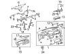 Toyota Sienna Ignition Lock Cylinder Diagram - 69057-45010