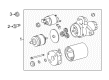 2016 Scion tC Starter Motor Diagram - 28100-36120