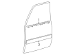 2000 Toyota Land Cruiser Door Moldings Diagram - 75731-60120-E1