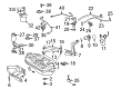 2001 Toyota Echo Fuel Injector Diagram - 23209-21020