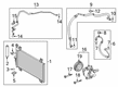 2018 Toyota Yaris iA A/C Accumulator Diagram - 88474-WB001