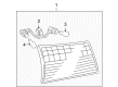 Toyota Sienna Back Up Light Diagram - 81670-AE020