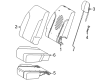 Toyota Sienna Seat Cushion Diagram - 79235-08070