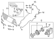 2023 Toyota GR86 A/C Service Cap Diagram - SU003-07350