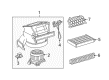 Toyota Yaris Blower Motor Resistor Diagram - 87138-52030