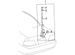 Toyota Avalon Antenna Mast Diagram - 86337-AC010