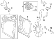 Toyota Tundra Coolant Reservoir Hose Diagram - 16261-F4020