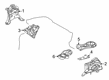 2022 Toyota Prius Engine Mount Diagram - 12328-37010