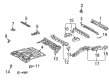 2000 Toyota RAV4 Floor Pan Diagram - 58311-42030