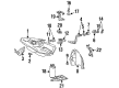 Toyota Tercel Fuel Pump Gasket Diagram - 77169-16030