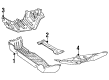 Toyota Previa Engine Cover Diagram - 51441-28080