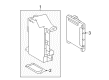 2017 Toyota Camry Body Control Module Diagram - 89220-06170