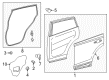 2015 Toyota RAV4 Window Regulator Diagram - 69803-0R030