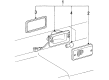 1990 Toyota 4Runner Tail Light Diagram - 81670-89103