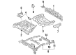 1992 Toyota Camry Floor Pan Diagram - 58311-06020