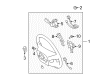 2013 Toyota Tundra Steering Column Cover Diagram - 45186-0C040-C0