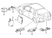 Toyota Prius AWD-e Antenna Diagram - 899A0-47050