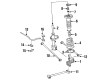 1994 Toyota Corolla Coil Spring Insulator Diagram - 48258-12040