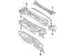 1996 Toyota T100 Dash Panels Diagram - 55111-34040