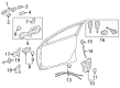 2023 Toyota GR Corolla Power Window Switch Diagram - 84040-30320