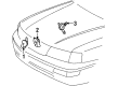 1995 Toyota Avalon Horn Diagram - 86510-33100