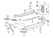 Scion Bumper Reflector Diagram - 81920-13022