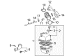 2005 Toyota Highlander Crankcase Breather Hose Diagram - 12261-20091