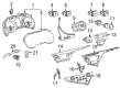 Toyota Camry Blower Control Switches Diagram - 55900-33K90