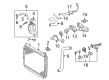 2002 Toyota Tundra A/C Idler Pulley Diagram - 16630-50020