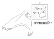 Toyota Prius AWD-e Emblem Diagram - 75374-47140