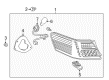 Toyota Back Up Light Diagram - 81560-06340