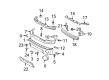 Toyota License Plate Diagram - PT413-34100