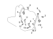 Toyota Seat Belt Diagram - 73220-0T012-A1