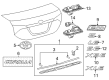 Toyota Corolla Emblem Diagram - 75444-12D20