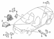 Toyota Yaris Air Bag Control Module Diagram - 89170-WB008