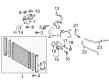 2017 Toyota Prius V Coolant Reservoir Hose Diagram - 16261-37081