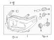 2020 Toyota Tundra Headlight Diagram - 81110-0C130