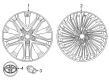 2022 Toyota Mirai Lug Nuts Diagram - 90942-01122