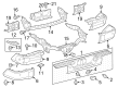 Toyota Tundra Bumper Diagram - 52155-0C030