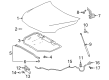 2020 Toyota Avalon Hood Diagram - 53301-07070