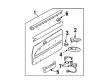 1990 Toyota 4Runner Armrest Diagram - 74234-89102-03