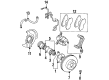 1994 Toyota Corolla Brake Pad Set Diagram - 04465-33021