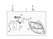 Toyota Matrix Back Up Light Diagram - 81550-02450