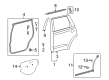 2021 Toyota Sequoia Door Seal Diagram - 67871-0C060