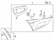 2018 Toyota Yaris iA Back Up Light Diagram - 81580-WB002