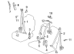 2001 Toyota Sequoia Seat Belt Diagram - 73210-0C030-E1